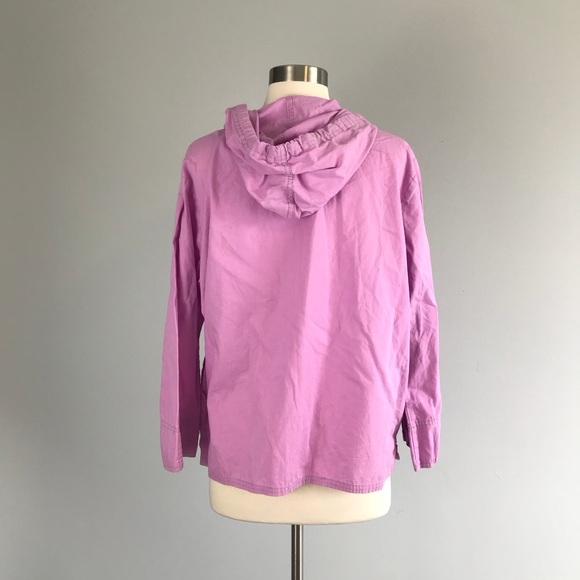 Josie Natori Large Pullover Jacket Purple - Picture 3 of 7